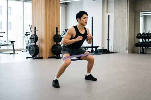 ラテラルバンドウォークのフォームイメージ